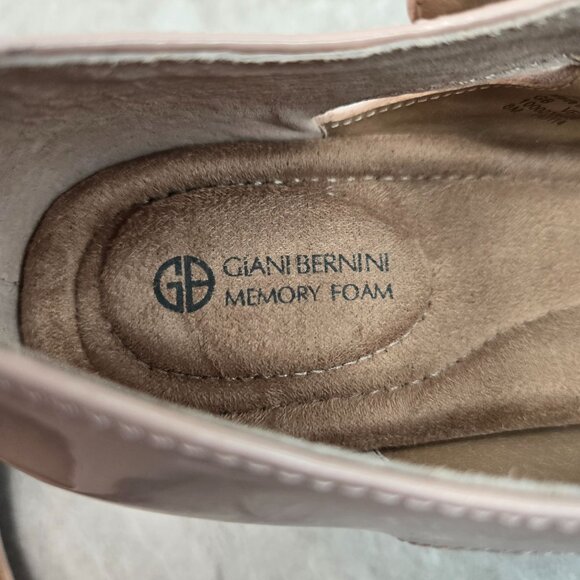 Memory Foam Maryjane Pumps Sz 8 Light Pink Suede Block Heel Comfort Dressy Shoes - Picture 11 of 12